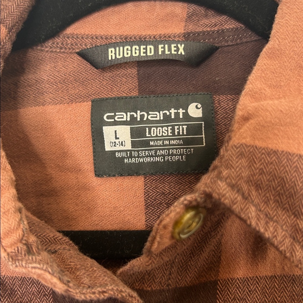 Carhartt Rugged Flex Plaid Button Up Shirt - Picture 3 of 4